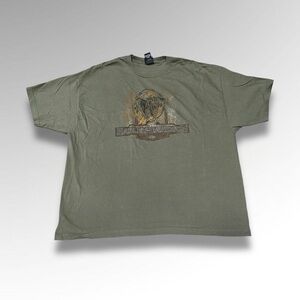 Harley Davidson Army Green Eagle Tee 🦅